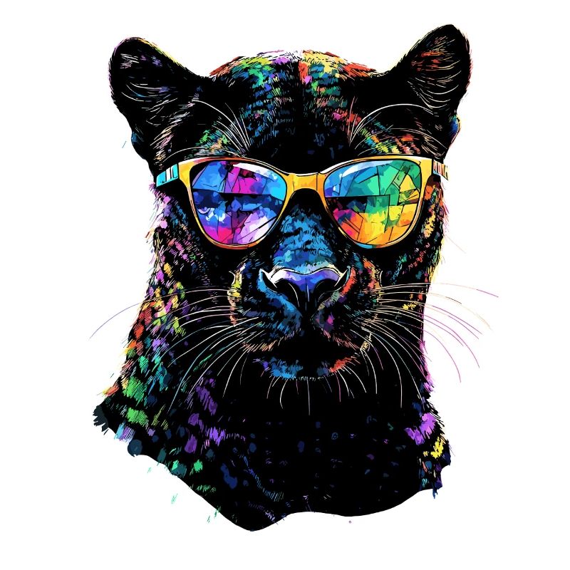Panthère Léopard Grand Chat Mignon Gros Chat Panter