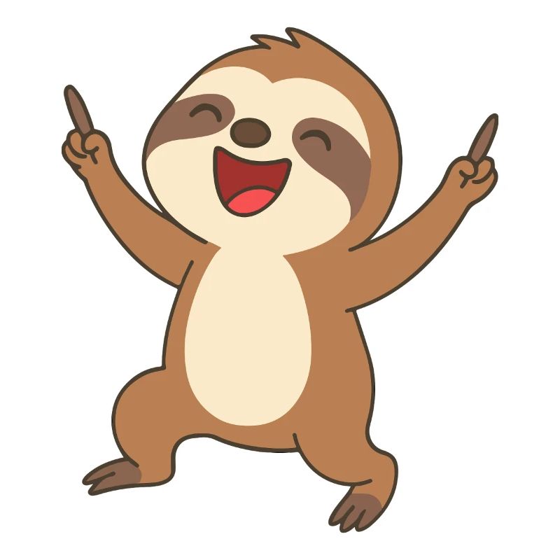 Happy Sloth