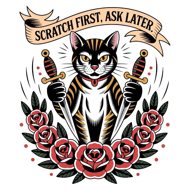 Scratch First Cat