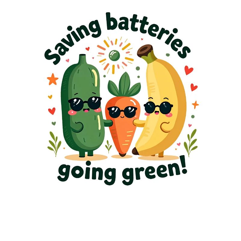 Save batteries Become environmentally friendly Cheeky Fr