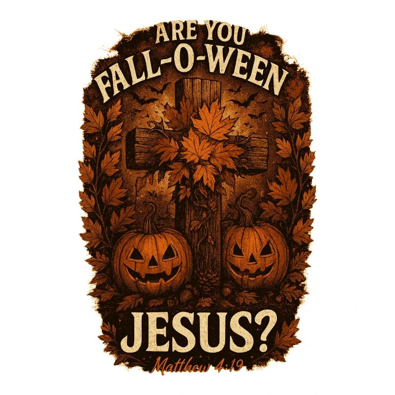 Are You Fall-O-Ween Jesus Halloween Fall