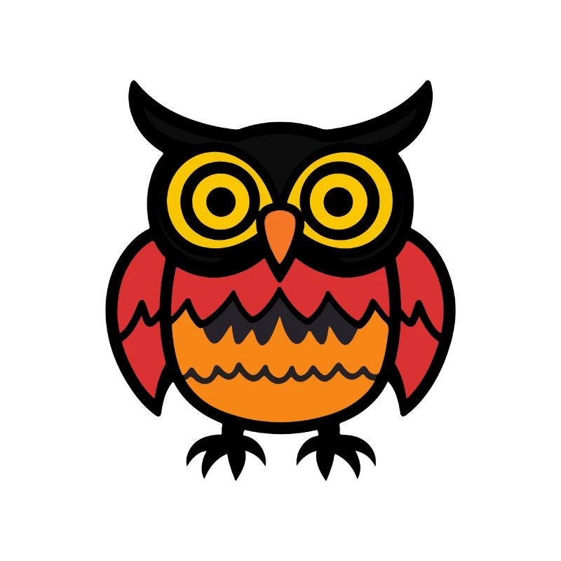 Owl Halloween Comic Funny