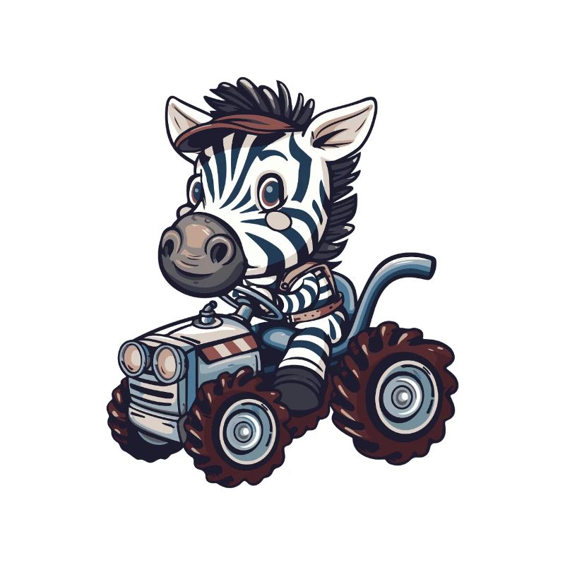 Zebra Traktor Farmer