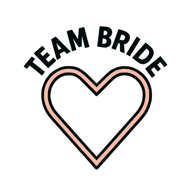Bachelorette Party Bride's Team - TEAM BRIDE