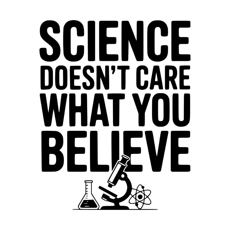 La science ne se soucie pas de ce que vous croyez