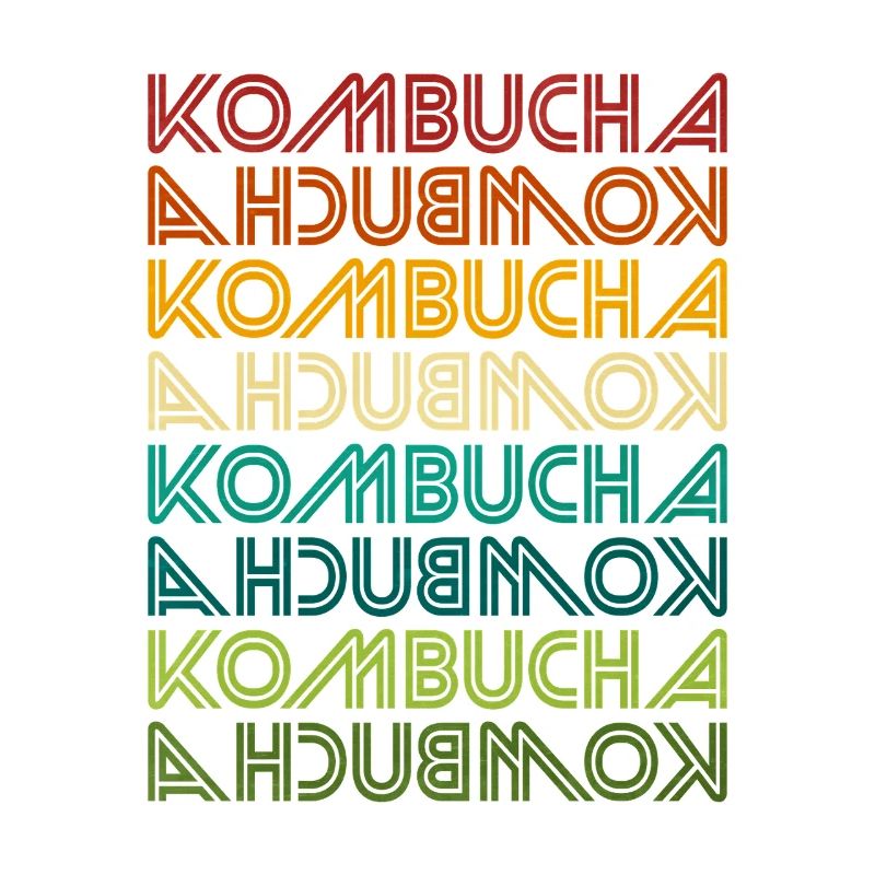 Kombucha Gradient Multi-Print
