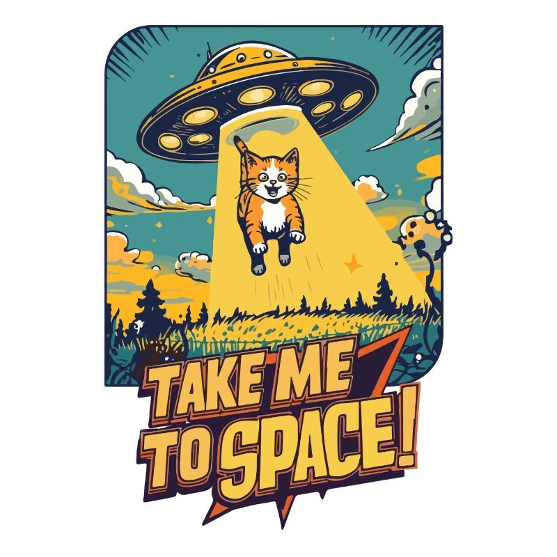 Katze UFO All-Abenteuer