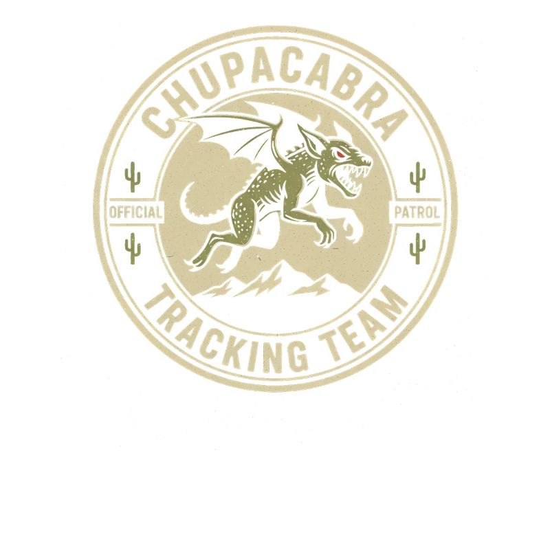Chupacabra Pursuit Team Funny Cryptid Chupac