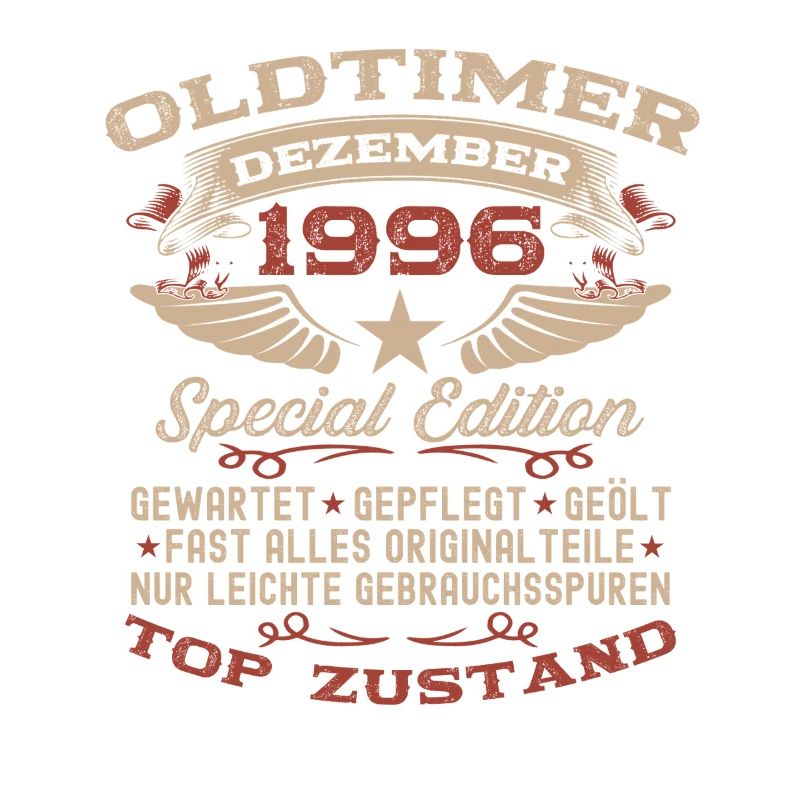 29. Geburtstag Geschenk Oldtimer Dezember 1996