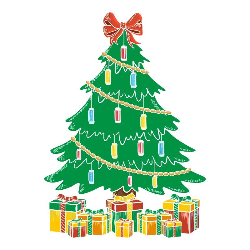 Harmonica drôle d’harmonica Harmonica de Noël