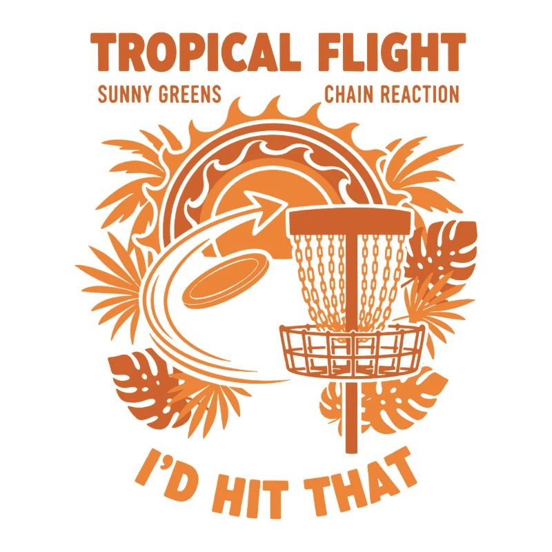 Tropical Flight Would a frappé cette scène de disc golf