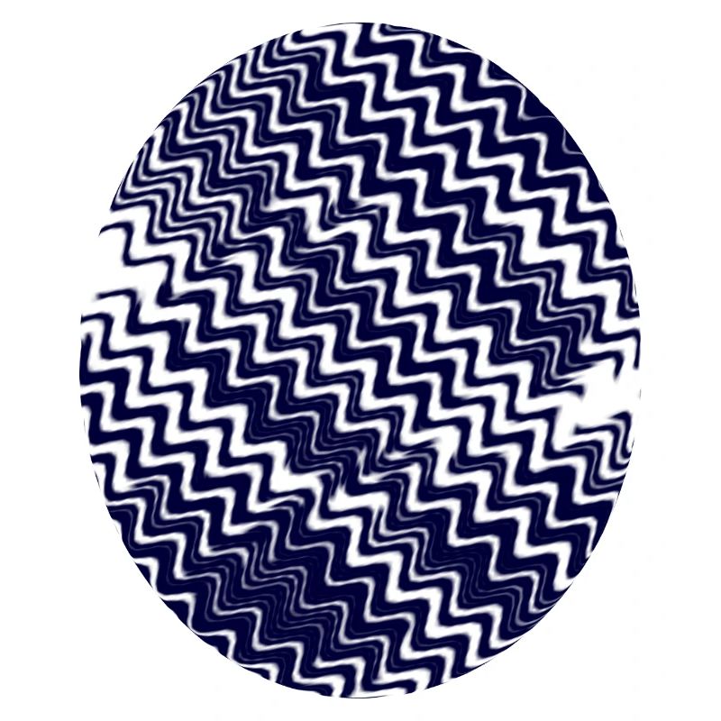 Azurian Zigzag Circle Pattern