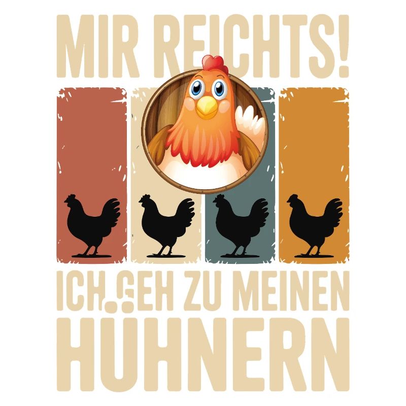 I've had enough - I'm going to my chickens