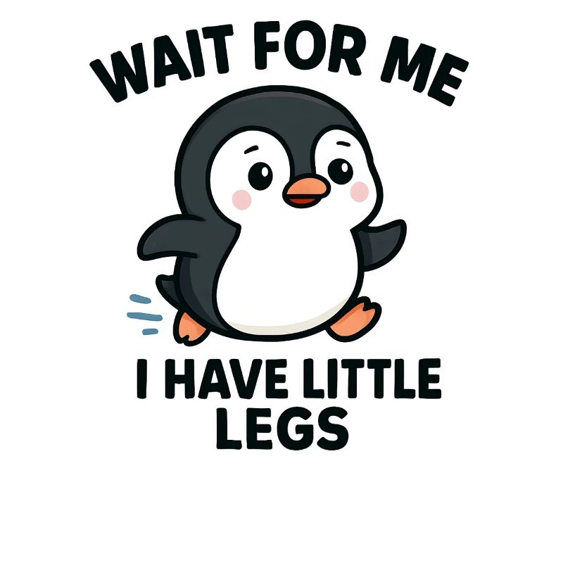 Pinguin Spruch Humor Meme Lustig Geschenkidee