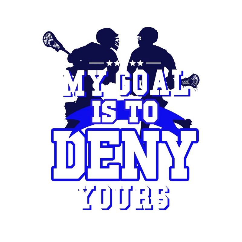 Mon objectif est de refuser votre conception de lacrosse