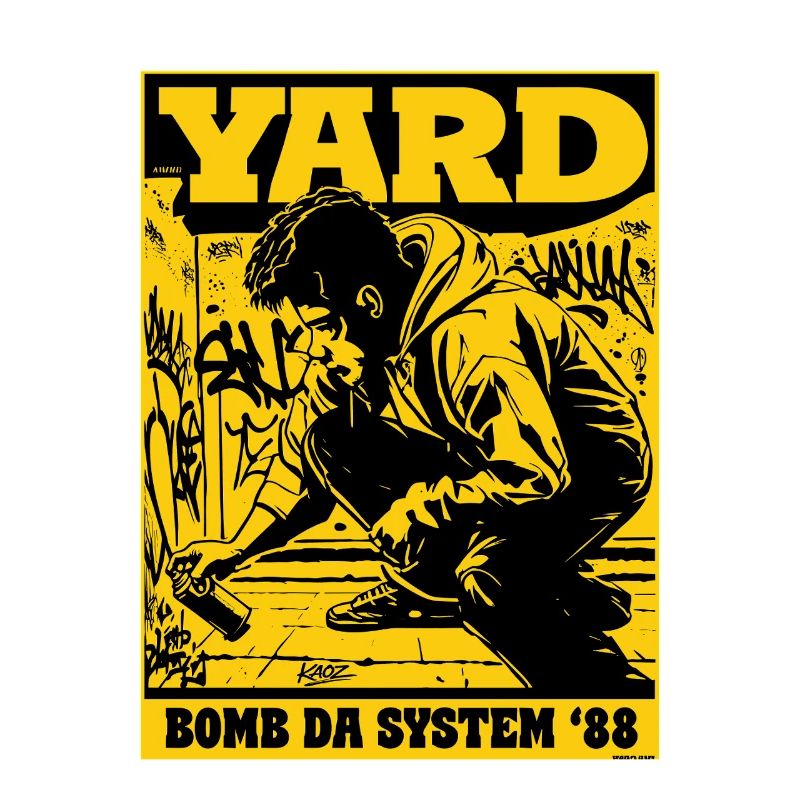 yard_graffitiYard Bomb Da System 88 Graffiti Poste