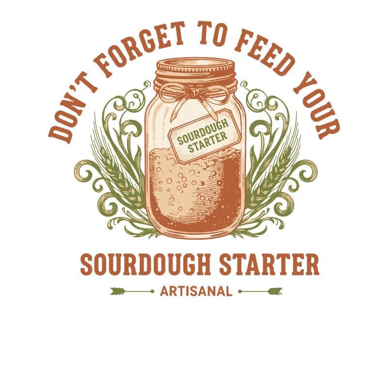 Sourdough approach do not forget to feed bread