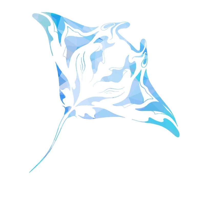 MantaRayBlue