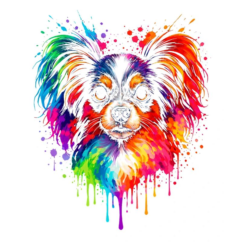 Papillon | Miniature Spaniel Pop Art