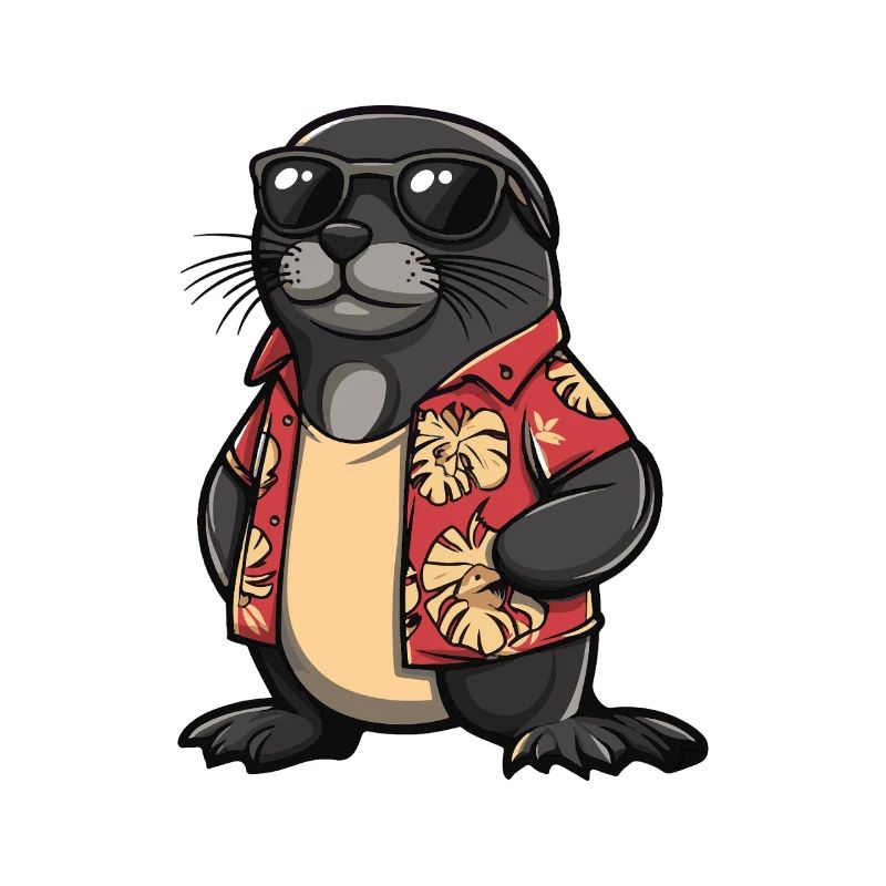 Seal Comic Vacation