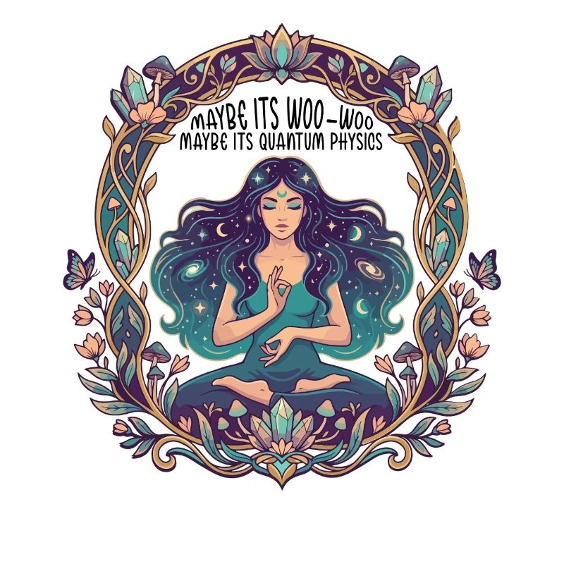 Maybe Its Woo-woo Maybe Its Quantum Physics Woman 