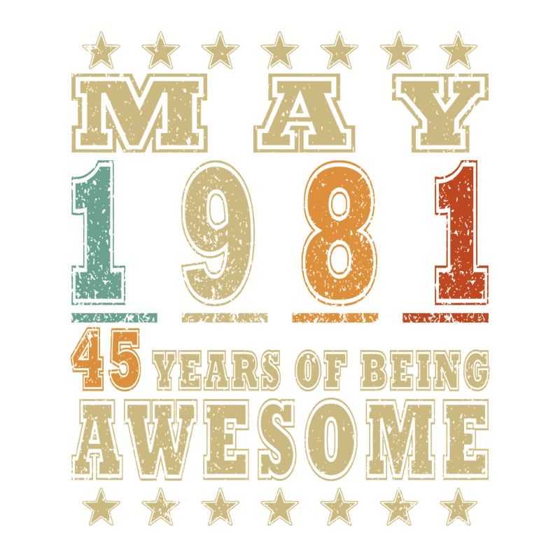 Mai 1981 : 45 ans d’Awesome