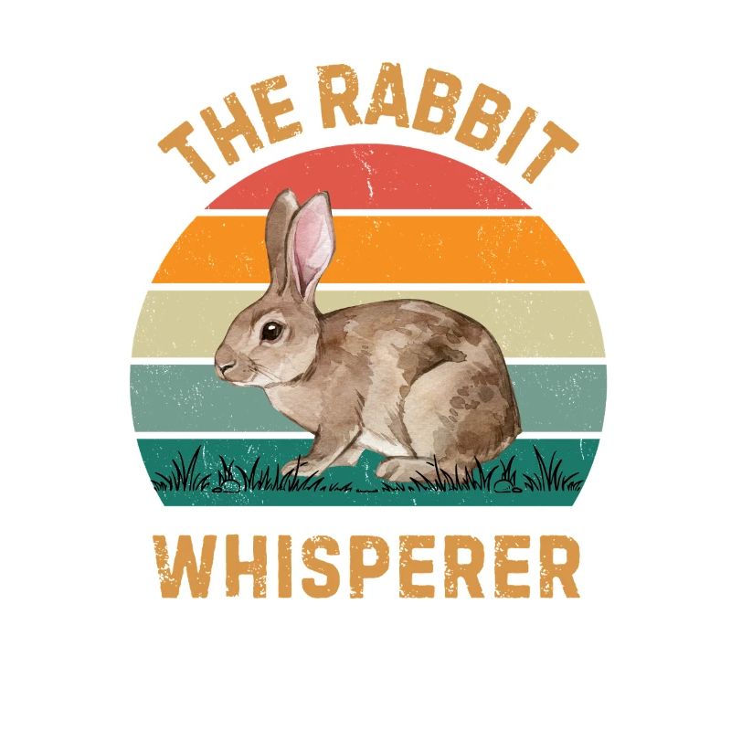 Rabbit Whisperer Funny Bunny Pet Owner Gift