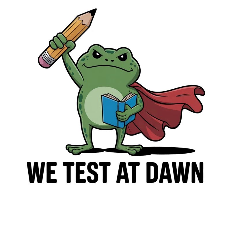 Dawn-getesteter Frosch-Superheld