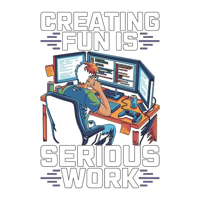Game Developer Creating Fun Is Game Programmer