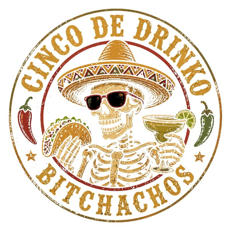 Cinco de Drinko: Hippie Skeleton and Taco