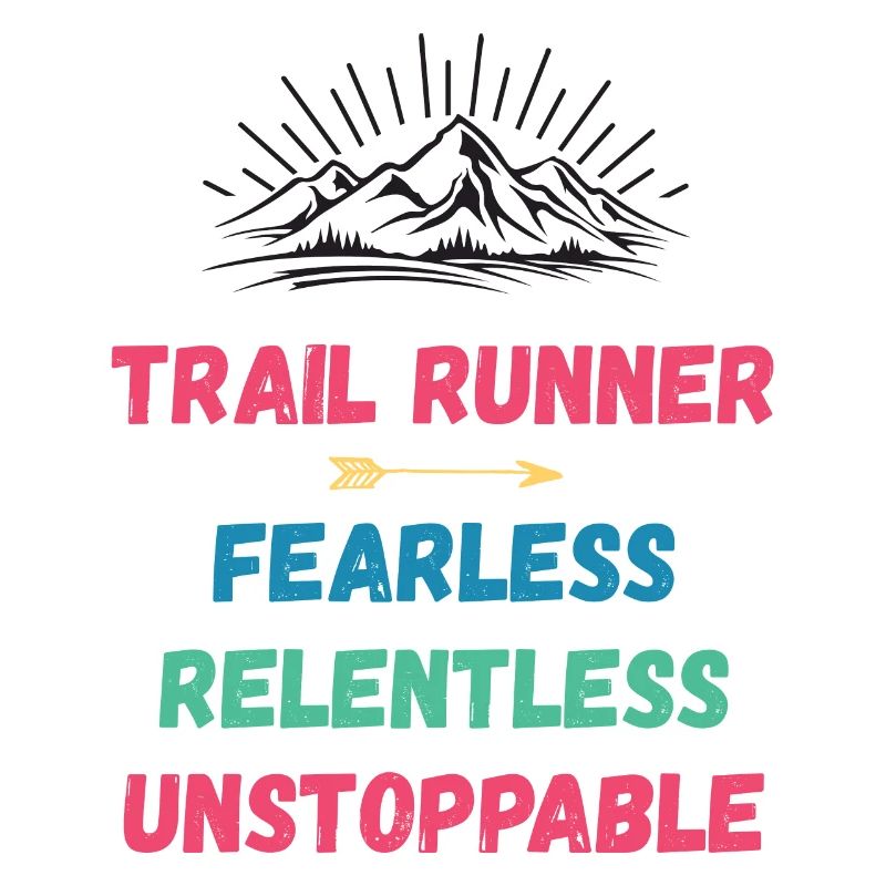 Coureur de trail - Intrépide. Implacable. Imparable.