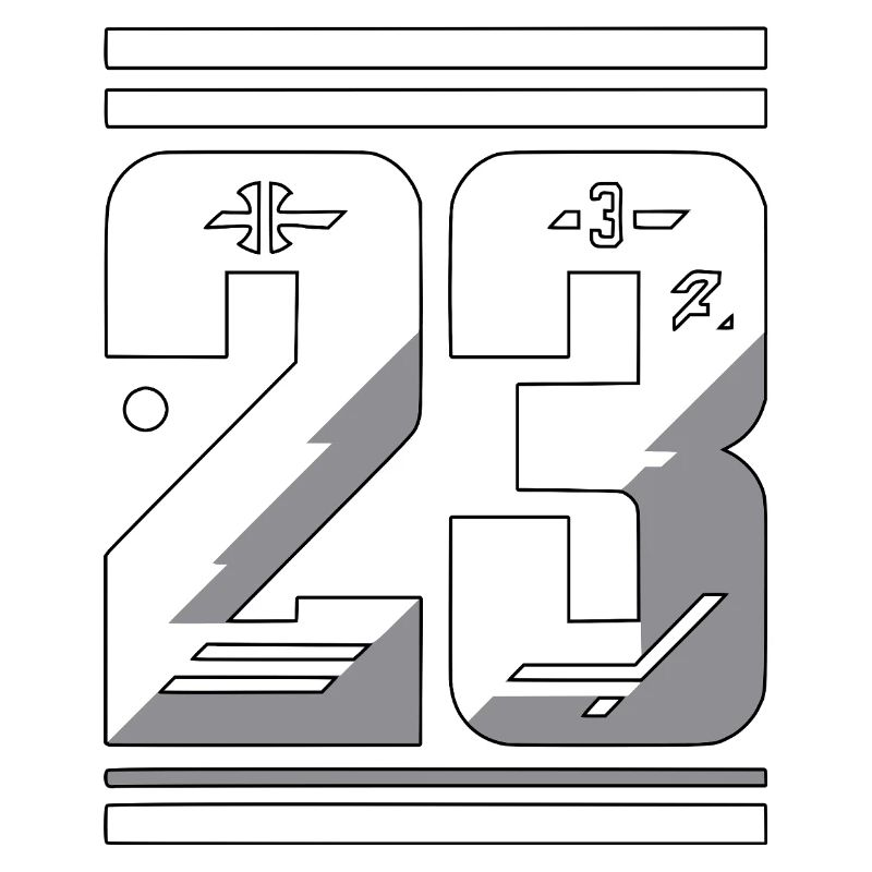 Graphique élégant numéro 23