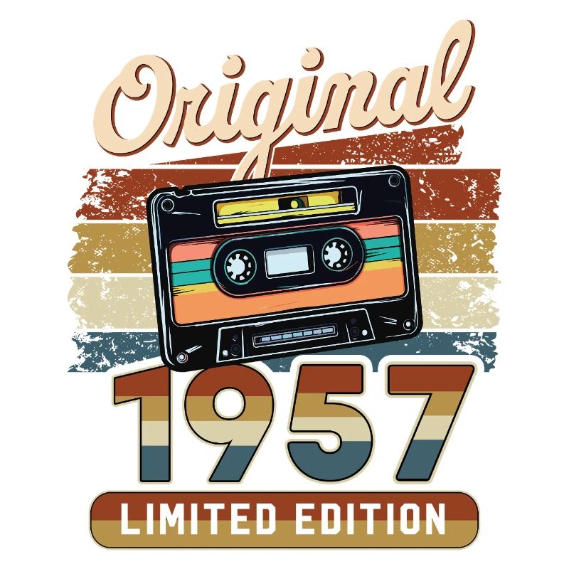 69. Geburtstag 69 Jahre Original 1957 Kassette