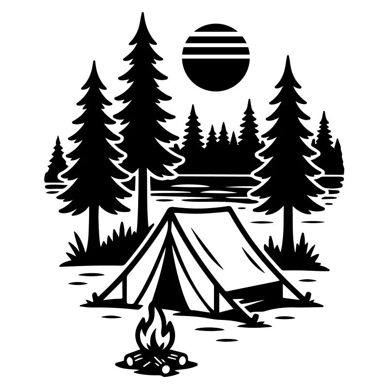 Tent Nature Campfire Camping