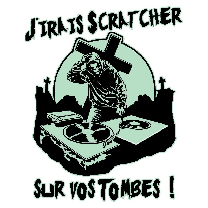 ICH WERDE AUF EURE GRÄBER KRATZEN!