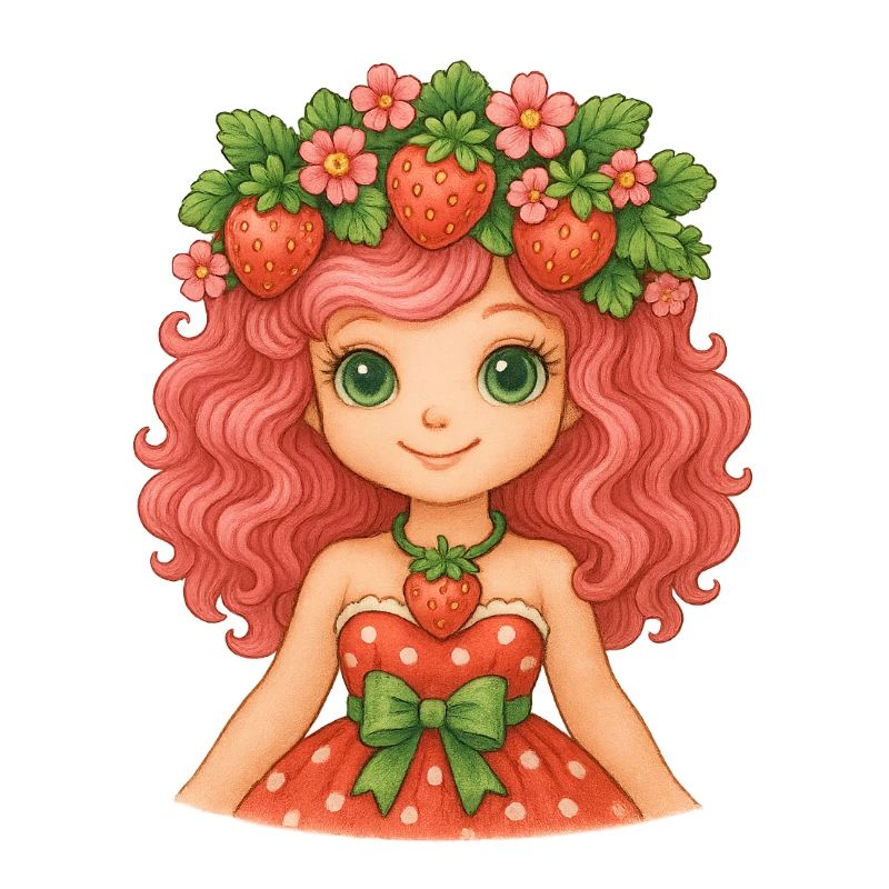 Erdbeermädchen-Power! 🍓