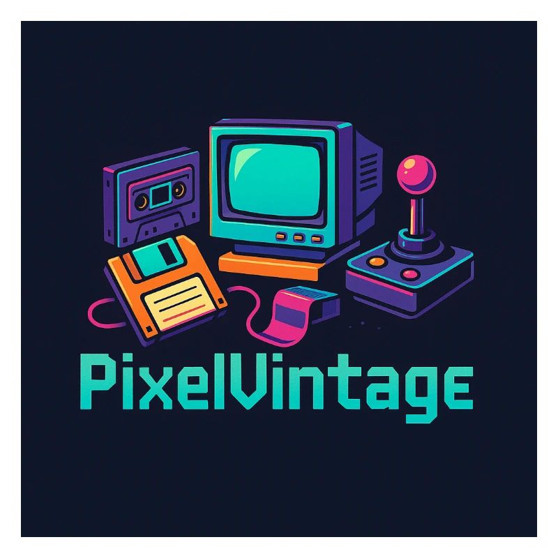 Retro-Computer und Pixel-Konsole