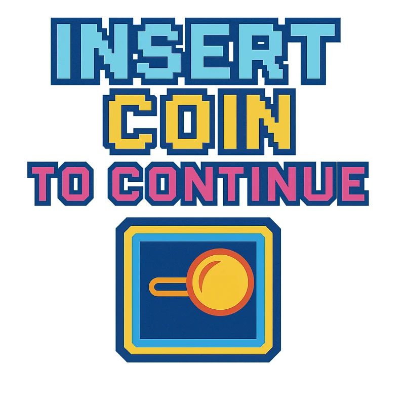 Retro Pixel Arcade Game Design