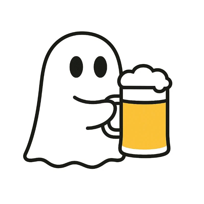 Geist mit Bierkrug