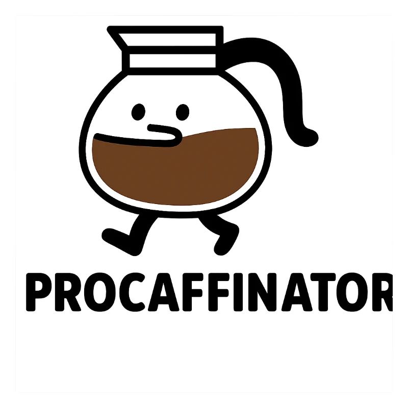 ProCaffinator Kaffeebecher Cartoon
