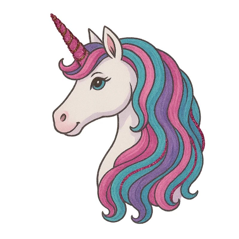 Pastel Unicorn Mane Delight