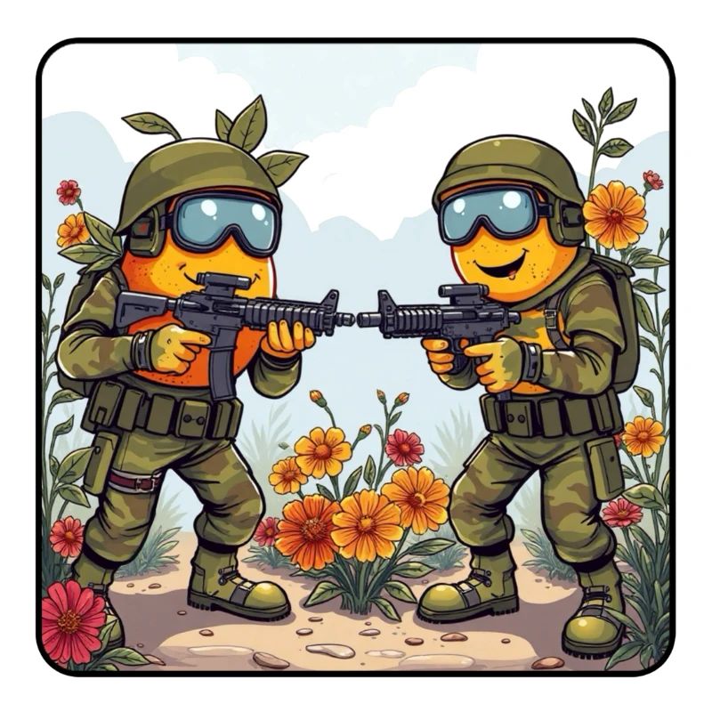 Blütenkampf Duo