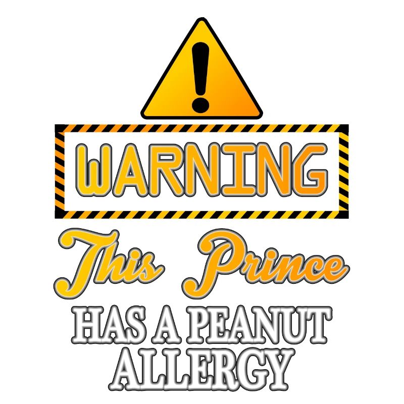 This prince has a peanut allergy