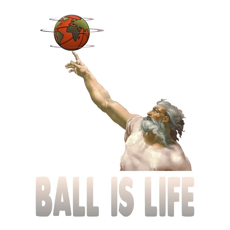 God turns the earth on his finger