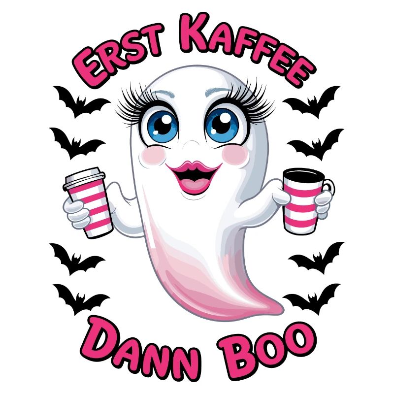 Süßer Geist mit Kaffee