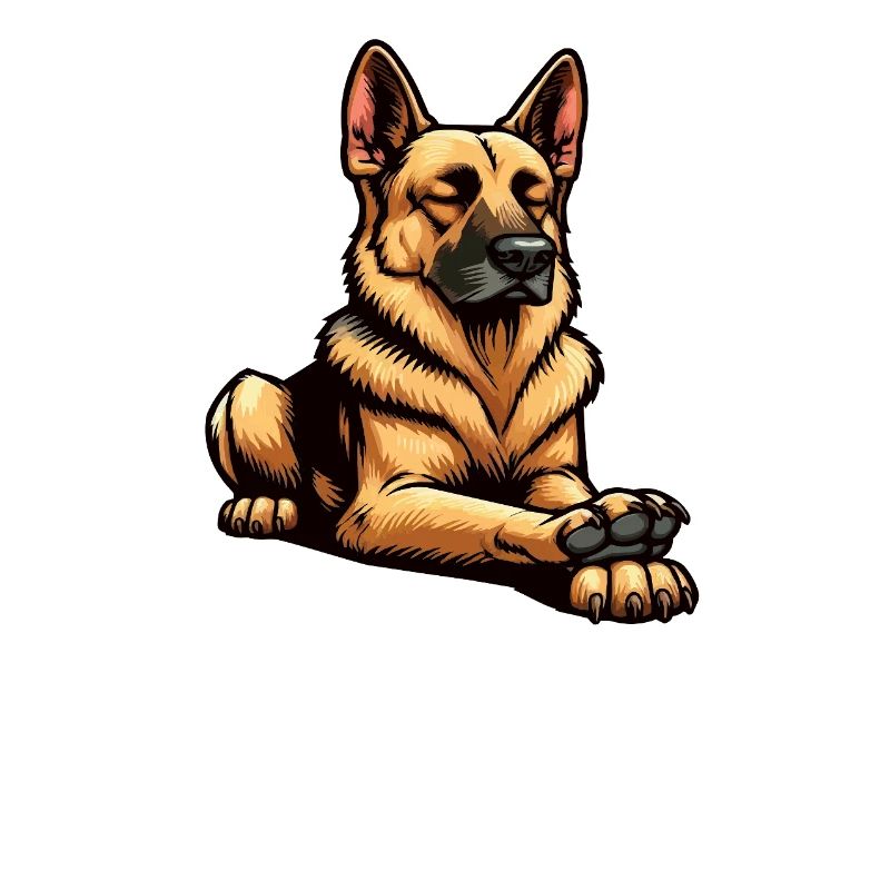 Talk to the paw German Shepherd DSH