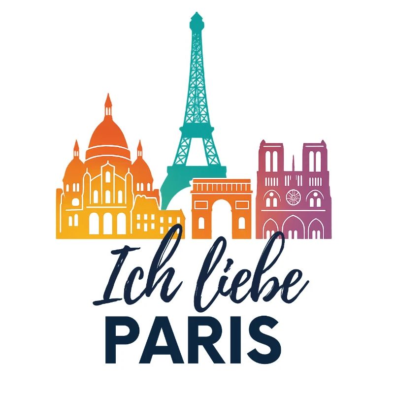 J’adore Paris – une skyline colorée