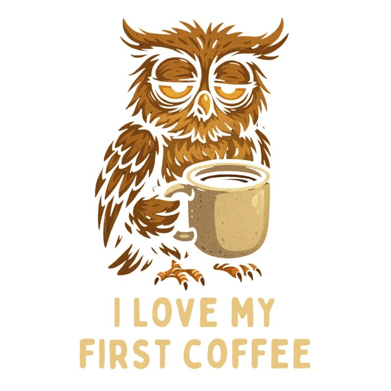 J’adore mon premier Coffee Eule Owl