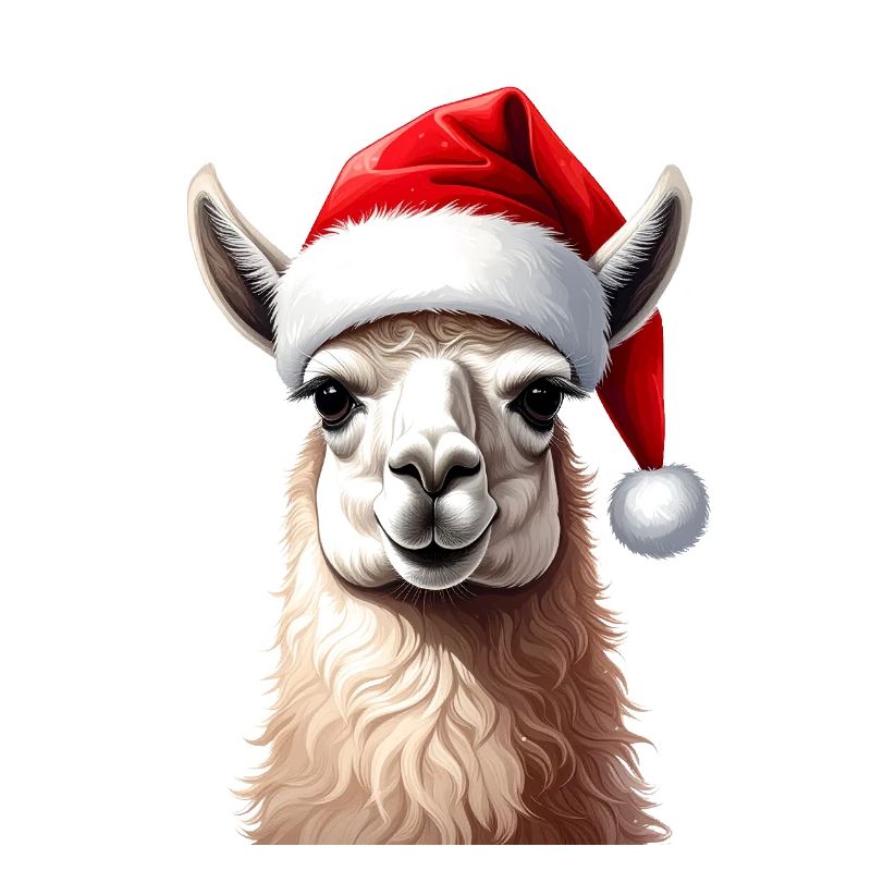 Lama oder Alpaka zu Weihnachten