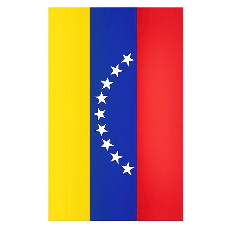 Venezuela-Flaggenbogen-Sterne